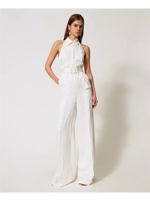 Tuta lunga in raso jacquard TWINSET | TT2170/00282
